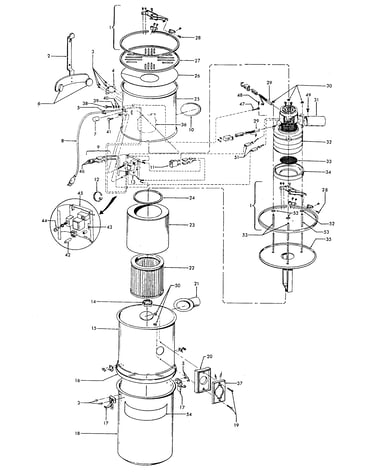 Motor assembly, mainbody