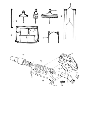 Hose, cleaningtools