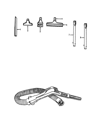 Hose, cleaningtools