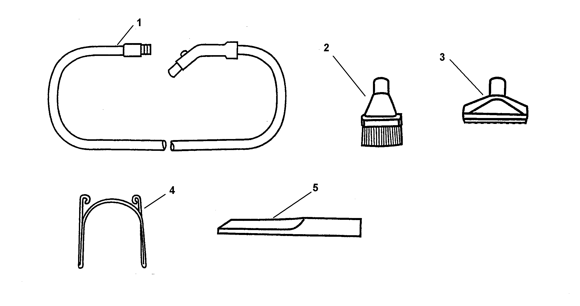 Hose, cleaningtools