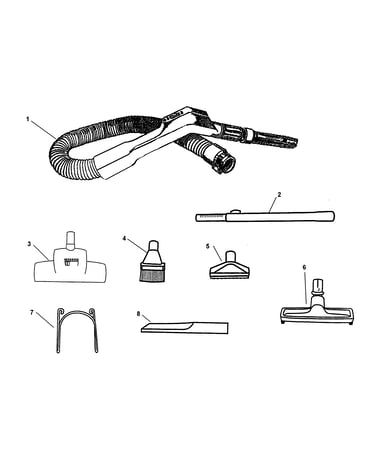 Hose, cleaningtools