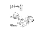 Hoover S5697 hose, cleaningtools diagram