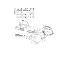 Hoover S5701-035 hose, cleaningtools diagram