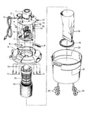 Motor assembly, tank