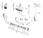 Hoover S7053--- cleaningtools diagram