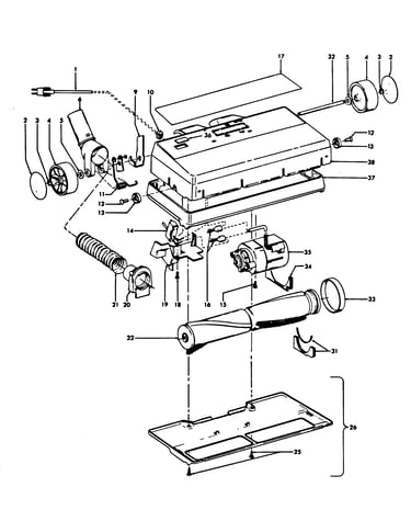 Handle, hood