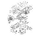 Hoover S7083--- motor assembly, mainbody diagram