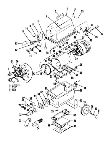 Motor assembly, mainbody