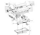 Hoover S8067--- handle, hood, powernozzle_early diagram