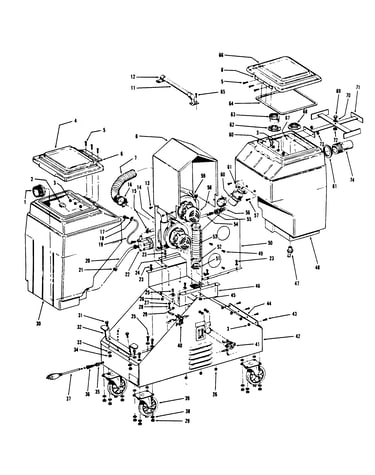 Motor assembly, mainassembly