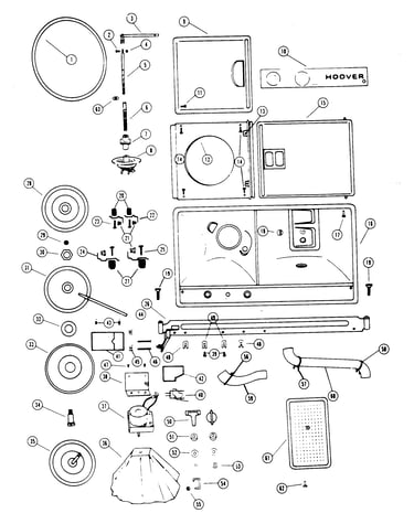 Pump, microswitch, bearings