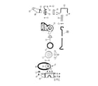 Hoover T1001-1 spincan, pumpbelt diagram