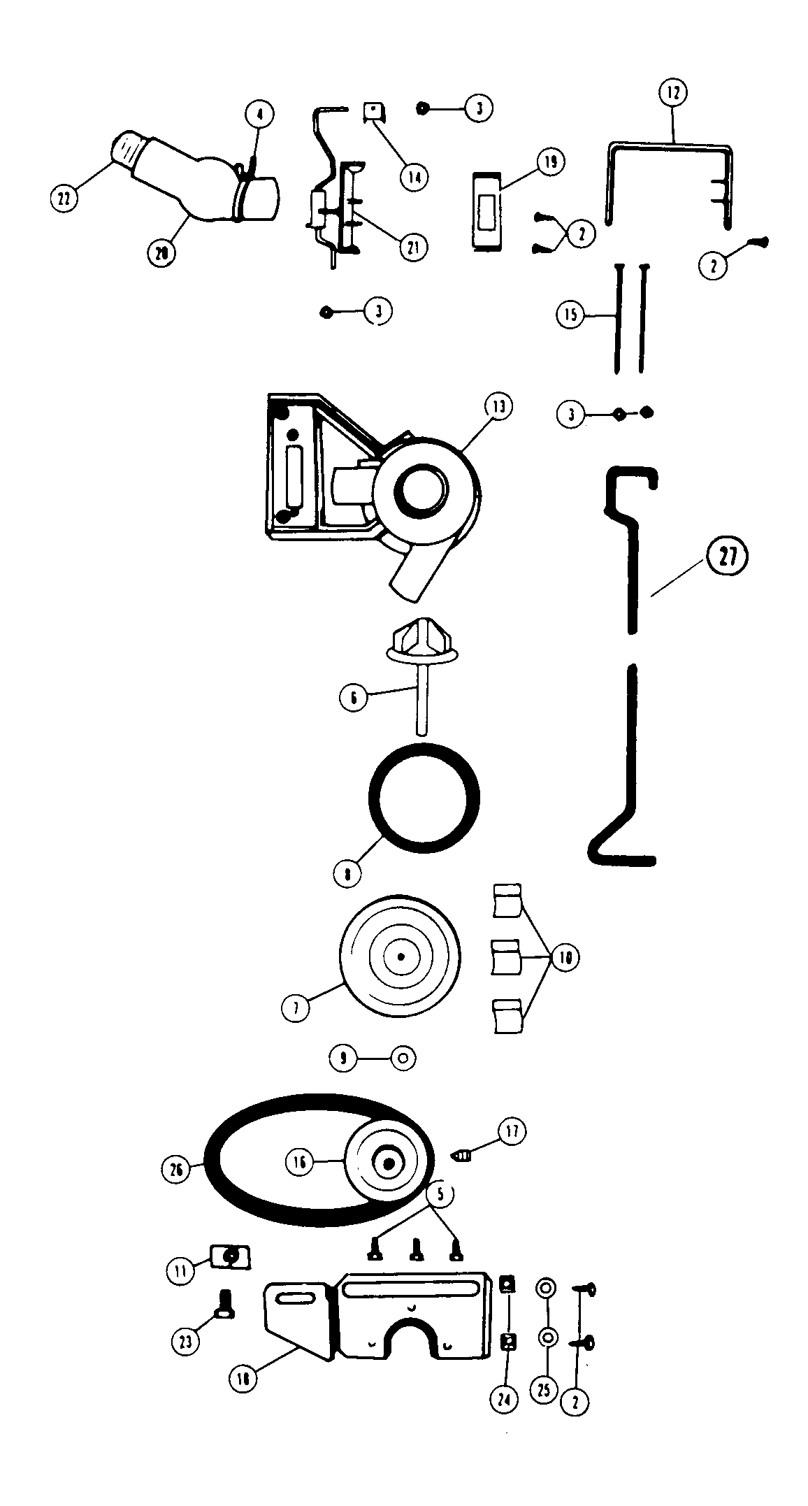 Spincan, pumpbelt