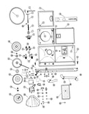 Pulsatorbelt, hoses, microswitch