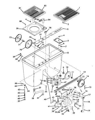 Pump, pulsatorbelt, hoses, microswitch