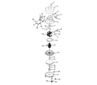 Hoover T1023 spinmotor diagram