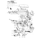 Hoover U3303--- cleaningtools, outerbag diagram