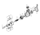 Hoover U3303--- motor assembly diagram