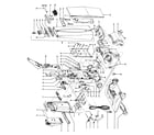 Hoover U3323--- cleaningtools, outerbag diagram