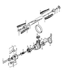 Agitator, motor assembly