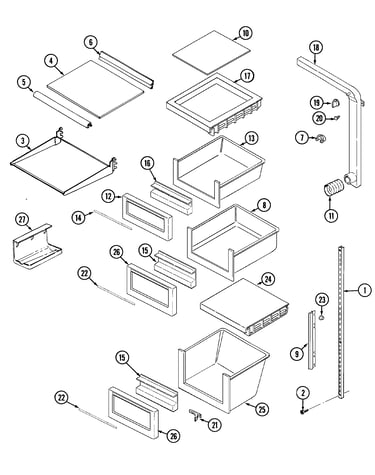 Shelves & accessories