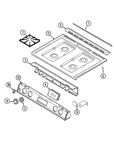 Top assembly