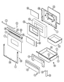 Door/drawer (ser. pre. 12)