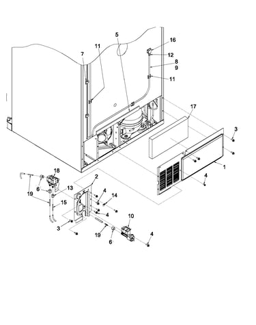 Cabinet back