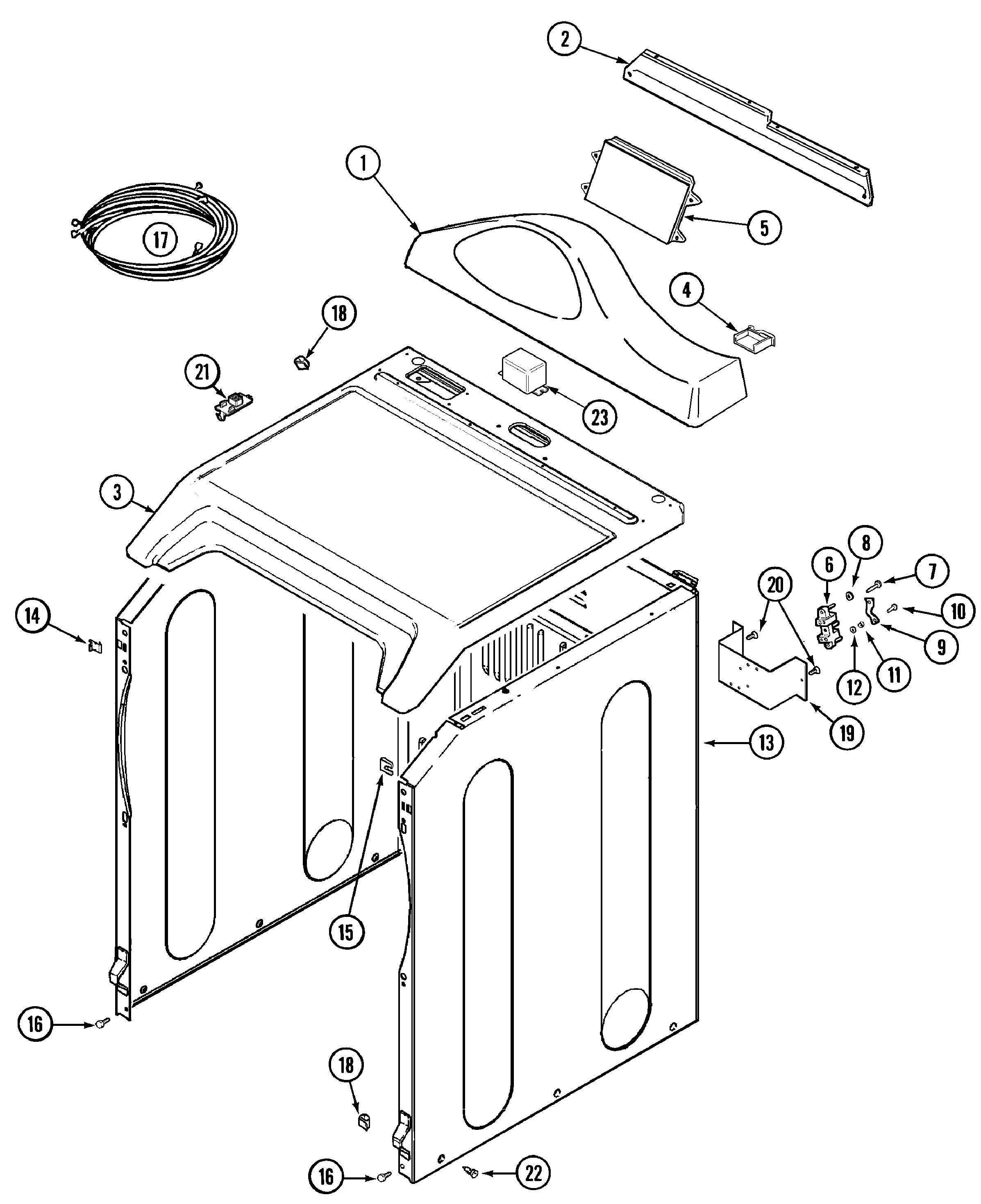 CONTROL PANEL & CABINET