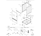 Amana ALW410DAW-PALW410DAW base, cabinet, front and special tools diagram