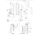 Amana ARS2367AB-PARS2367AB0 cabinet parts diagram