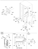 Drain, rollers & evaporator