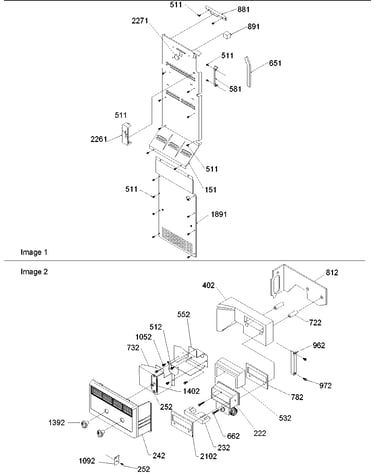 Ice maker/control assy