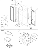Lights, hinges & shelving