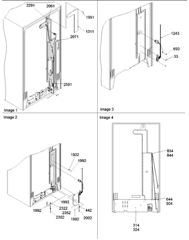 Cabinet back