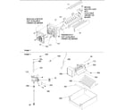 Amana ARS9107AW-PARS9107AW0 ice maker parts diagram