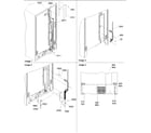 Amana DRS2362AW-PDRS2362AW0 cabinet back diagram