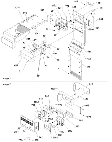 Ice maker/control assy