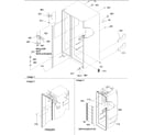 Amana DRS2662AW cabinet parts diagram
