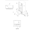 Amana ARB2107AB-PARB2107AB2 insulation & rollers diagram