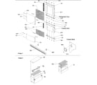 Amana ARB2109ACR-PARB2109AC2 contour door panels & accessories diagram