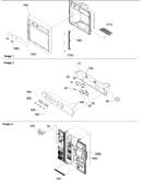 Faade dispenser cover, elec brkt assy