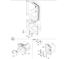 Amana ARB2107AB-PARB2107AB3 light switches & drain funnel diagram