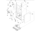 Amana ARB2117AB-PARB2117AB0 controls & light covers diagram