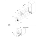 Amana ARB2117AW-PARB2117AW0 cabinet back & water valve diagram