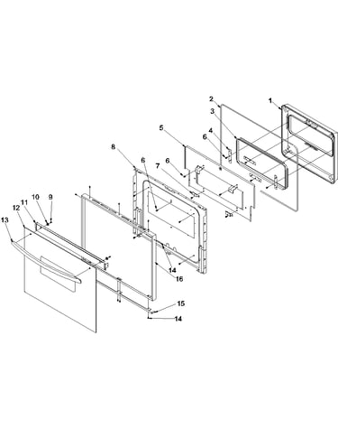 Oven door