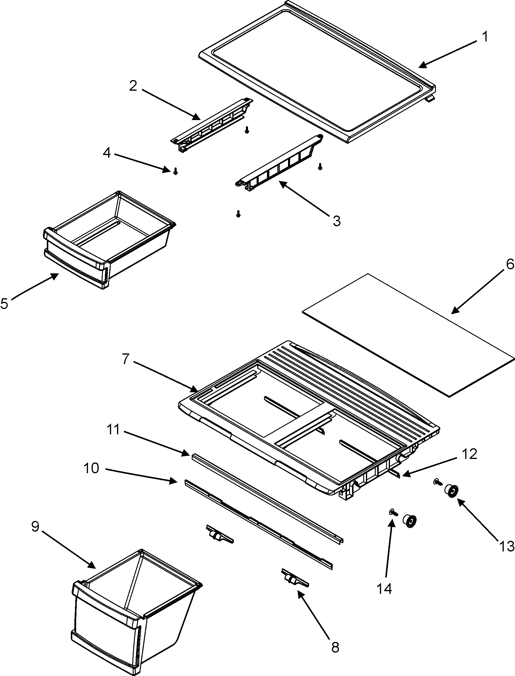 Shelves & accessories (mtb189aarw)
