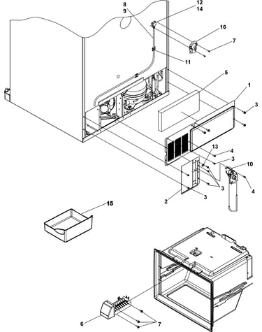 Cabinet back