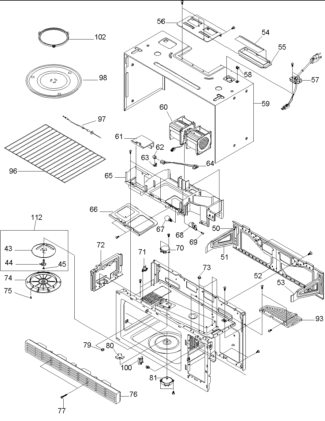 Cavity assy