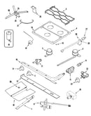 Top & gas controls